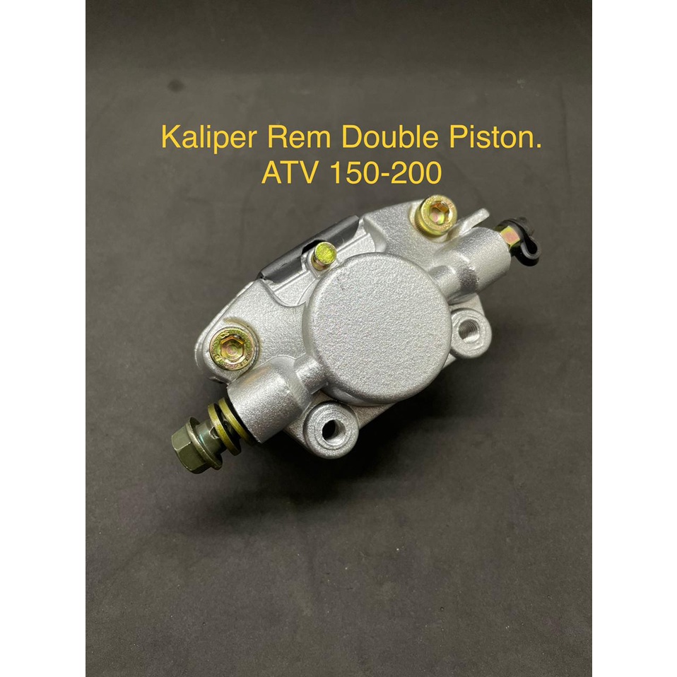 Kaliper Rem BELAKANG Double Piston ATV 150 - 200 cc - UTV - Mini Jeep - Universal