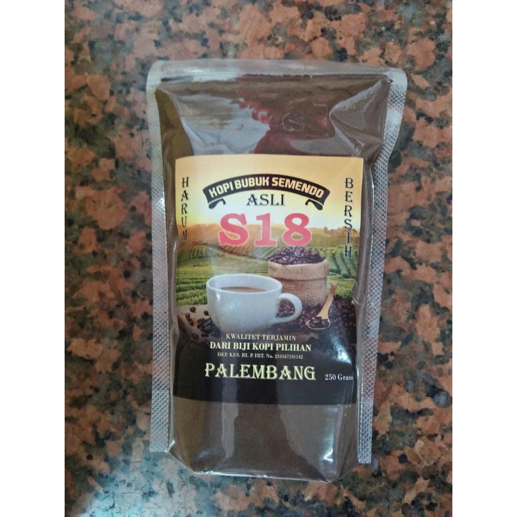 

Kopi S 18 (250 GRAM)