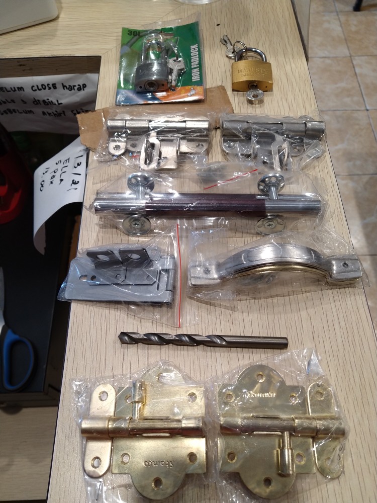 Overfall Pengaman Lemari Pintu Laci Uk.3 Omco