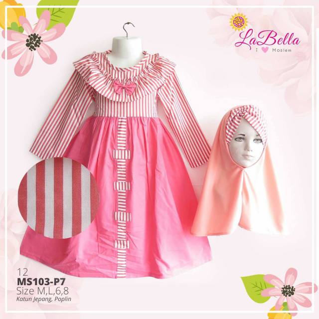gamis LABELLA_PINK SALEM (12 )