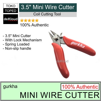 Original Gurkha Mini Wire Cutter 3.5 Inch | tang potong kawat Koil