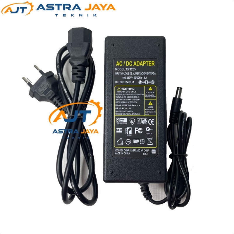 LG Adaptor 12Volt 3A 5A 8A 10A 16.5A Murni Trafo Power Supply Pompa DC Kamera CCTV Laptop DLL ORIGIN