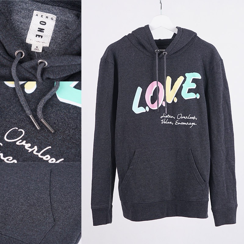 Oversized Hoodie- Wanita Tie Dye Oversized Full Zipper [AFZ 01]-CG-ARJ 10 Dark Grey