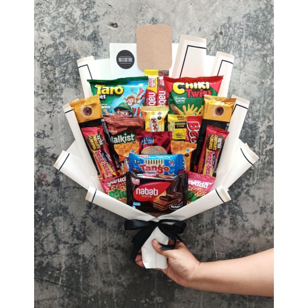

buket (bouquet) snack 60k by nurrazzizah