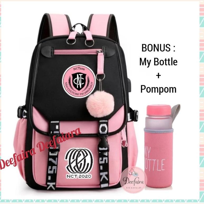 "SUD. 185763" Tas Backpack Wanita Tas Sekolah Anak Perempuan NCT