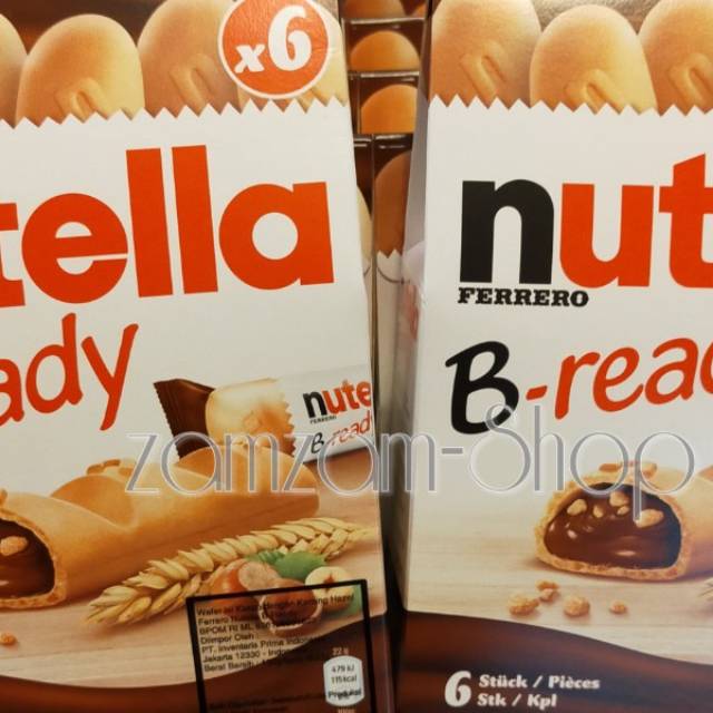 

#promo#murah#Nutella B-Ready 132gr biscuits biskuit