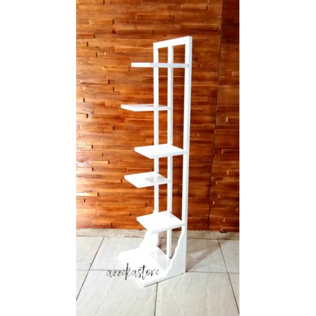 Rak bunga Minimalis/Rak susun serbaguna/Rak Pojok