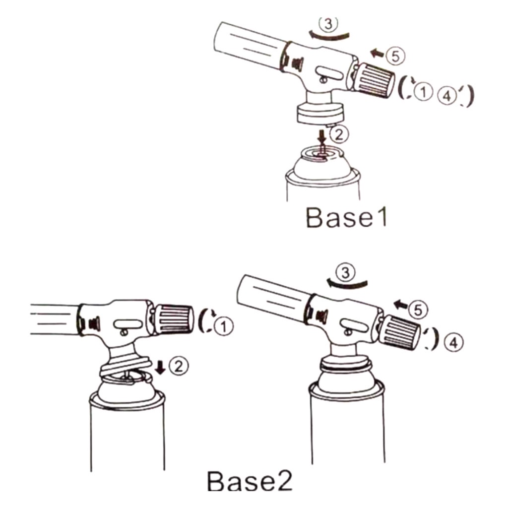 Portable Kepala Gas Fire Torch / Fire Torch Gun Flame Gun/ BBQ Blow Torch / Pematik Api Gas Butane Fire Torch