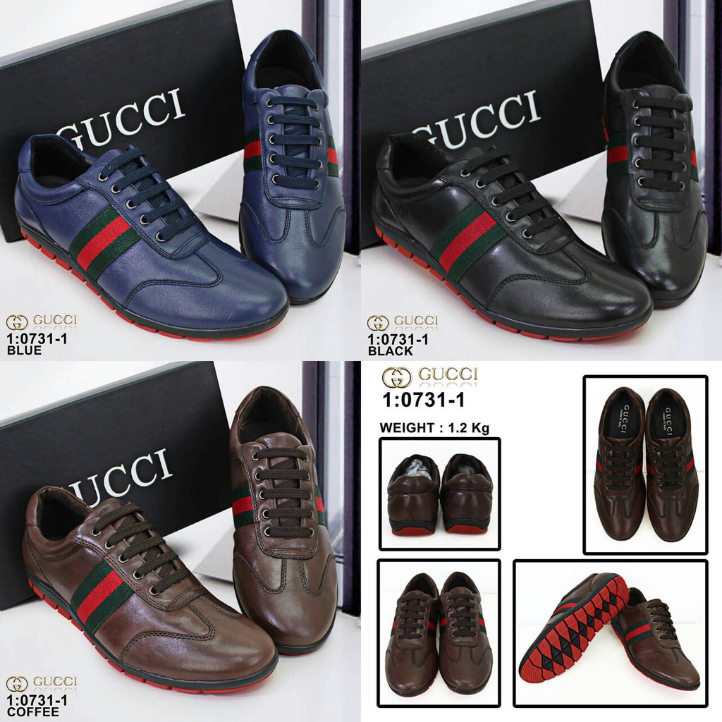 Promo Terlaris Sepatu Gucci 0731 Shopee Indonesia.