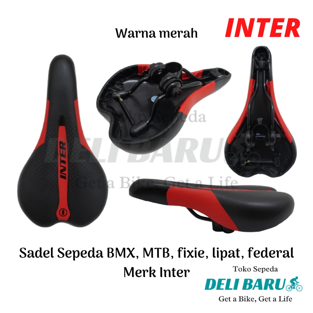 Inter Sadel jok saddle sepeda BMX MTB fixie lipat minion