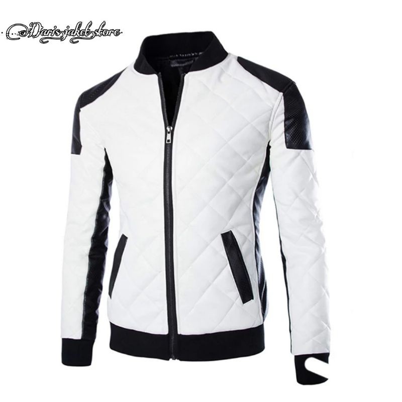 jaket semi kulit pria/jaket semi/jaket pria