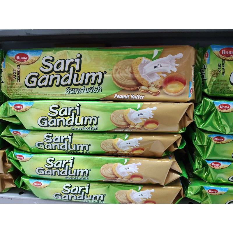 

Sari Gandum Sandwich 115 gr