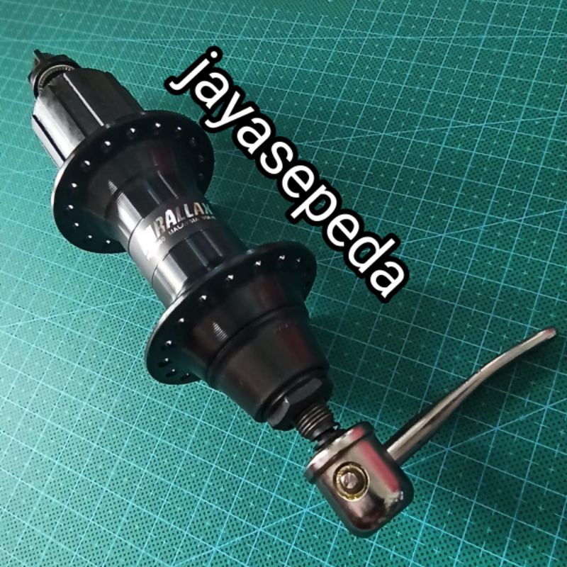 Hub Freehub 36H Shimano RM60 8 9 10 speed belakang saja NOS Vintage QR