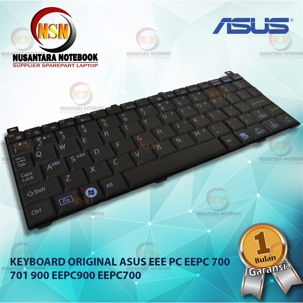 Keyboard Original Asus EEE PC EEPC 700 701 900 EEPC900 EEPC700 Black