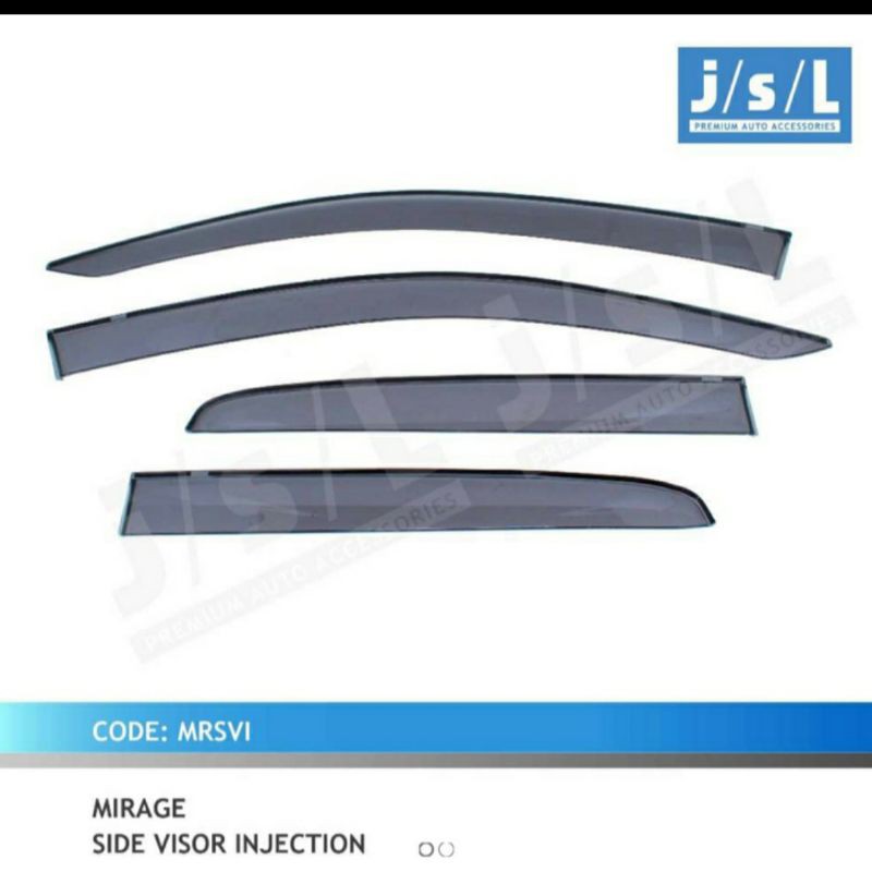 talang air injection Mirage side visor jsl