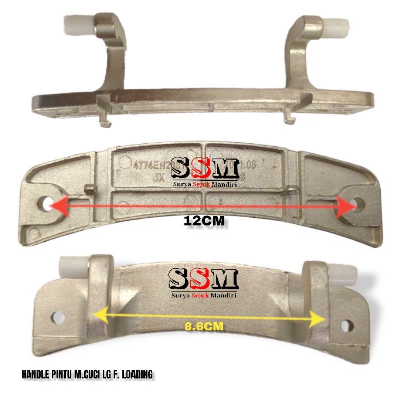 ENGSEL PINTU MESIN CUCI MIDEA FRONT LOADING