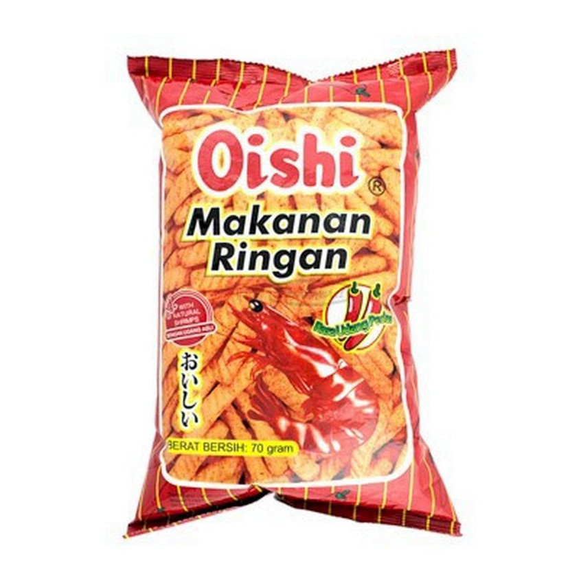 

Oishi Snack Kraker Udang Pedas 60 gr