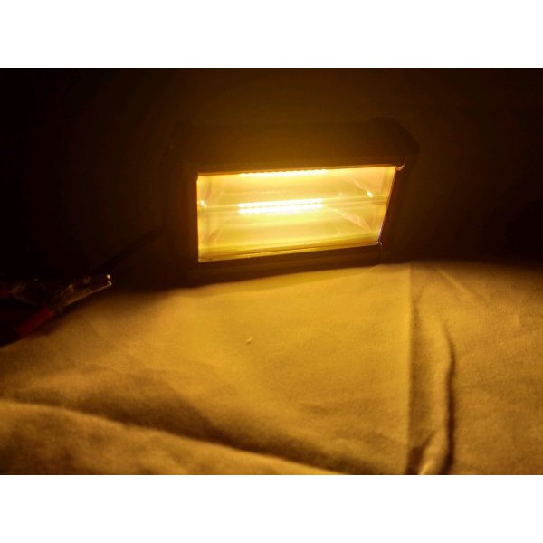 TERMURAH--  Lampu Tembak Offroad Lampu Kabut Working Light Usa Cree Chip 72Watt Kuning Waterproof