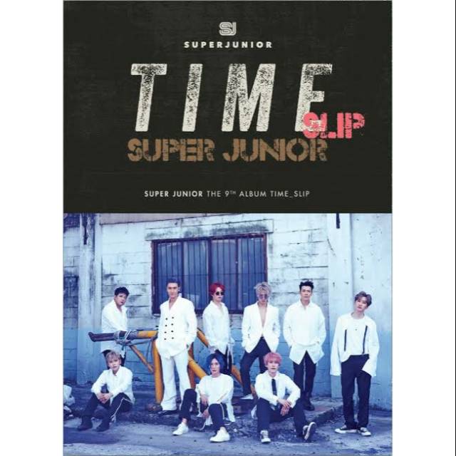Super Junior Time Slip Album Poster Only Eunhyuk Yesung Kyuhyun