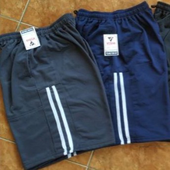 Celana FLEECE Boxer Pants / Celana Kolor Pendek Pria Wanita Olahraga Santai / D14DOR4