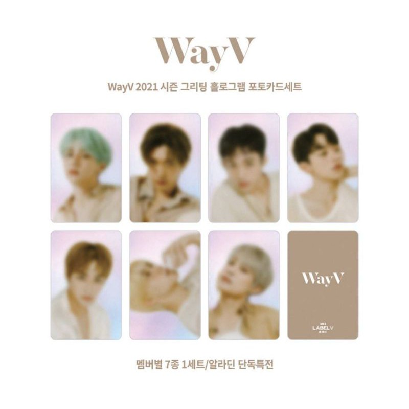 (BACA DESKRIPSI) Benefit Only Season Greeting WayV by aladin