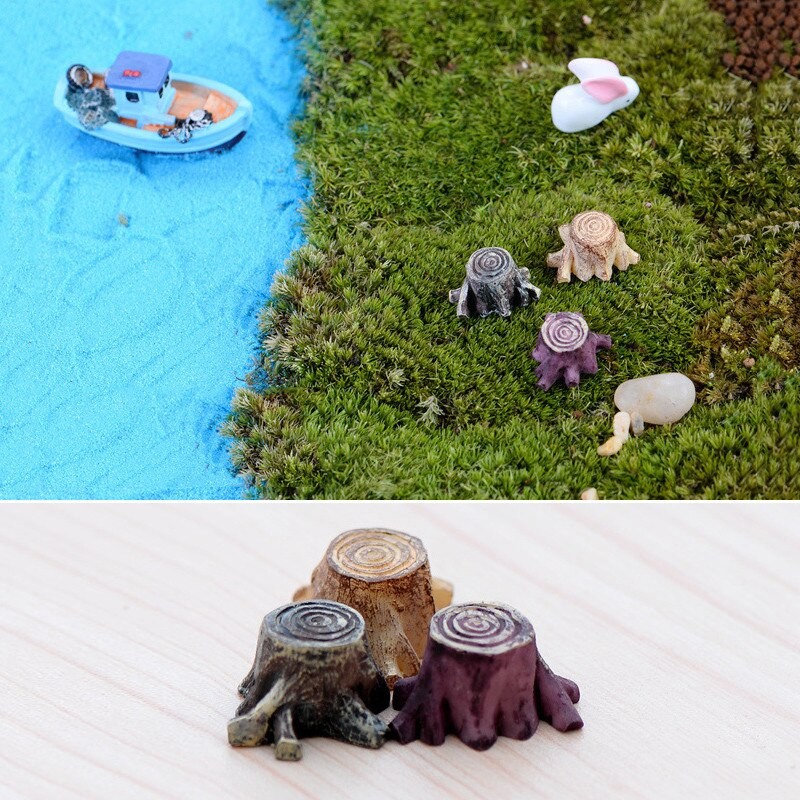 Miniatur Kayu Dekorasi Aquascape Maket Terarrium Dioarama - MNOO40