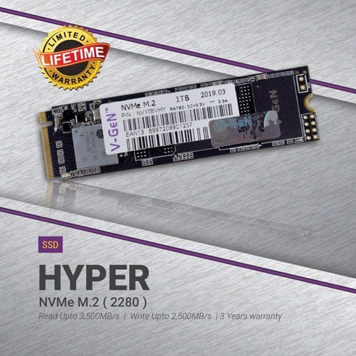 VGEN HYPER NVME M.2 256 GB