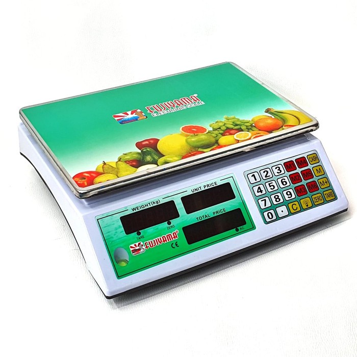 Fujiyama Timbangan Digital Dapur Buah Laundry 30kg Layar Double