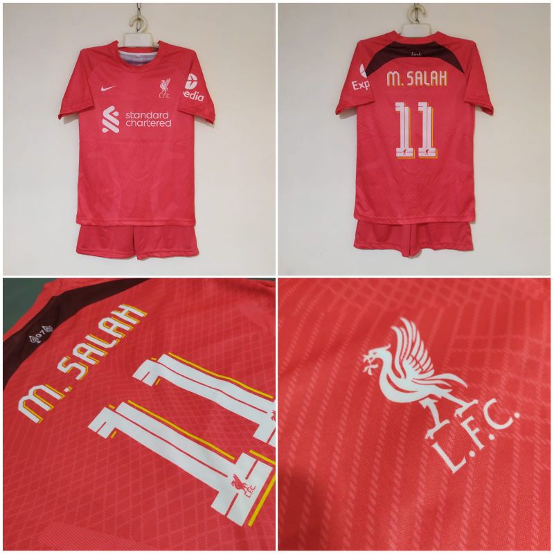 Jersey Kids Liverpool Home Baju Bola Anak Liverpool Setelan Jersey Liverpool Home