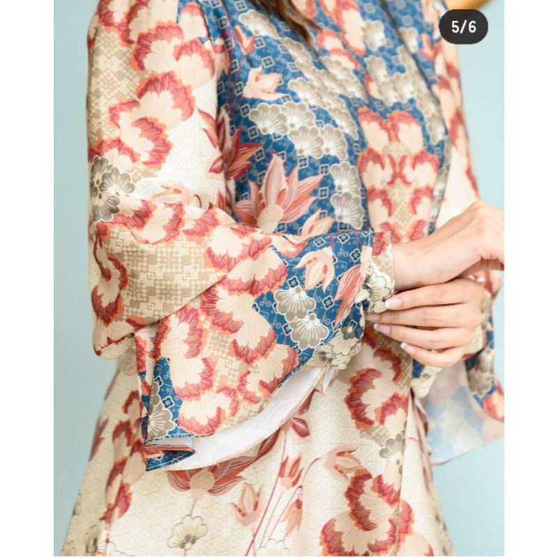 EMILY Blouse In REDWOOD XXL