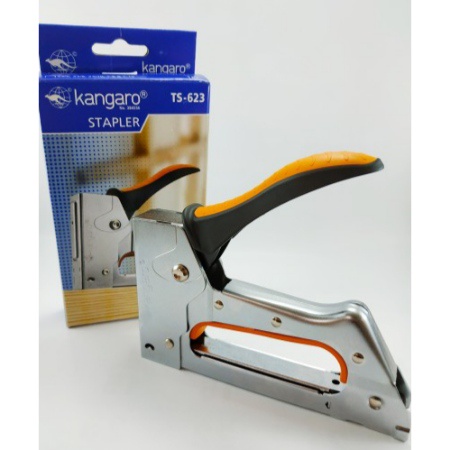 

Staples Gun Tacker / Guntacker / Stapler Tembak Jok Kayu KANGARO TS-623