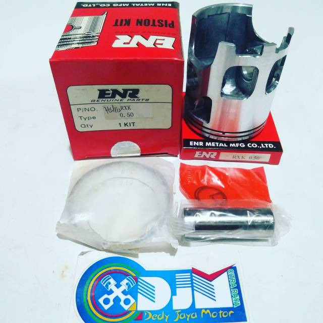 PISTON KIT RX KING,  ENR GENUINE PARTS TERSEDIA UKURAN STD, 0.50,1.00,1.50,2.00