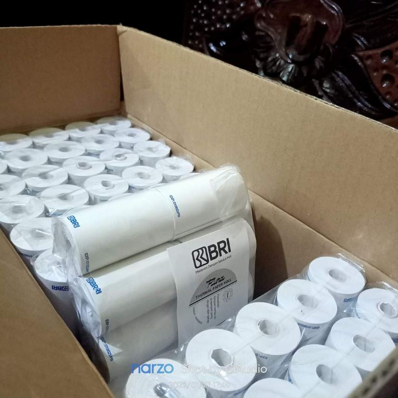 

Kertas thermal logo bri
