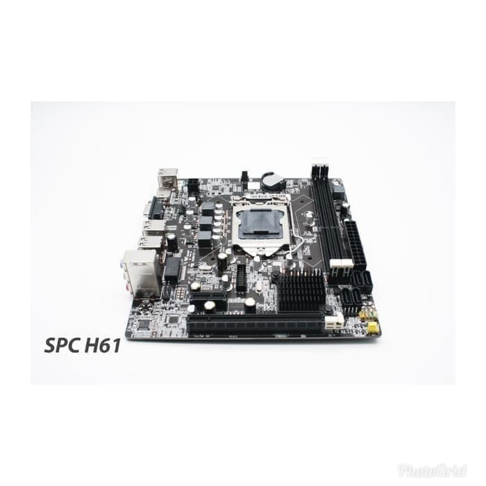 Motherboard SPC H61 LGA 1155 DDR3 Full Performance MB AMD