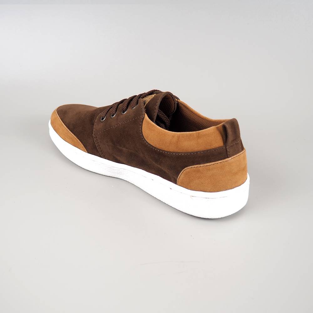 Flip Brown | Sepatu Kets Sporty Santai Kasual Laki Pria Cowok Sneakers Footwear Ori | FORIND x GDNS