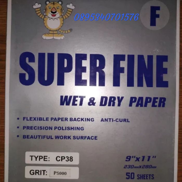 Abrasive Paper Waterproof Amplas Duco Halus Grit 5000