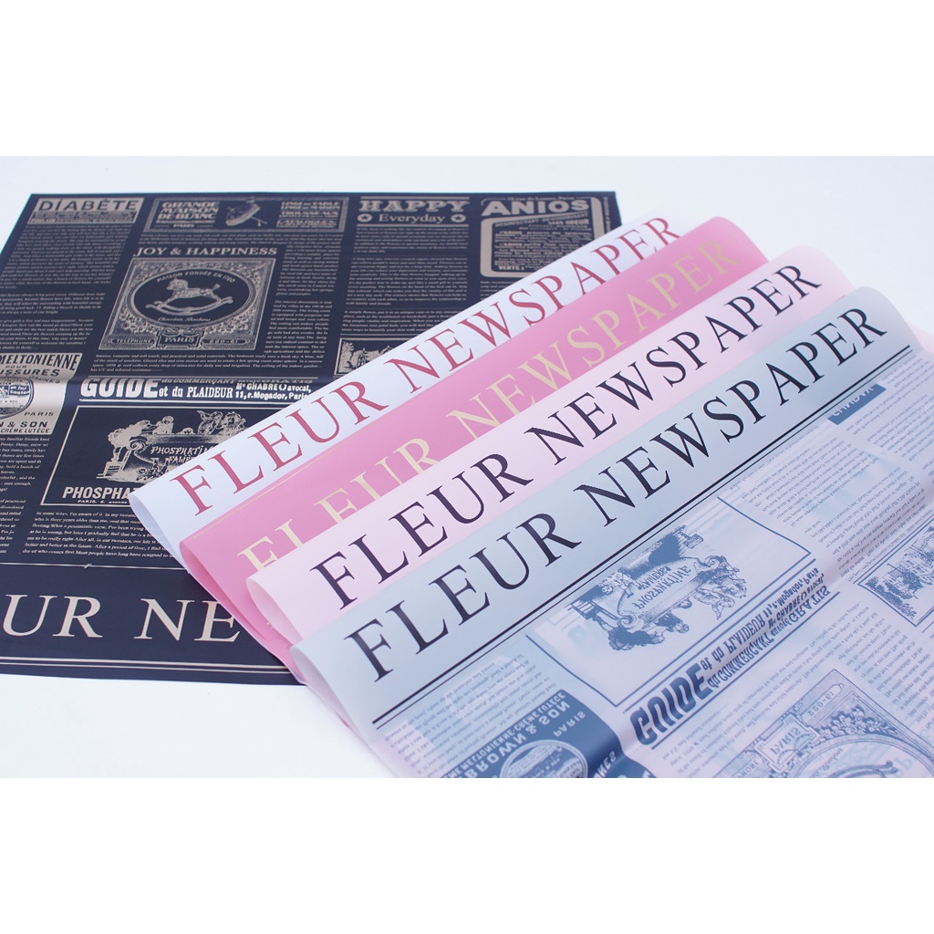 

[BISA BIJIAN ] FLOWER WRAPPING KORAN /KERTAS BUKET KORAN / FLOWER WRAPPING NEWSPAPER PALING MURAH