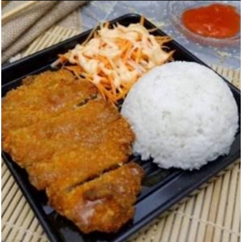 

Paket Nasi Chicken Katsu