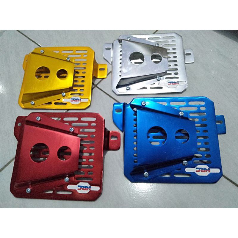 cover tutup radiator HRC pnp vario led 125 150 old / new, pcx, adv, cnc motif