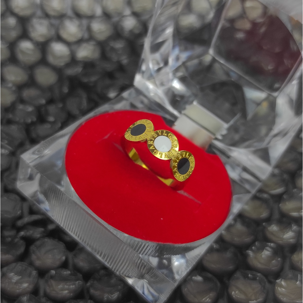 Cincin titanium korea anti karat