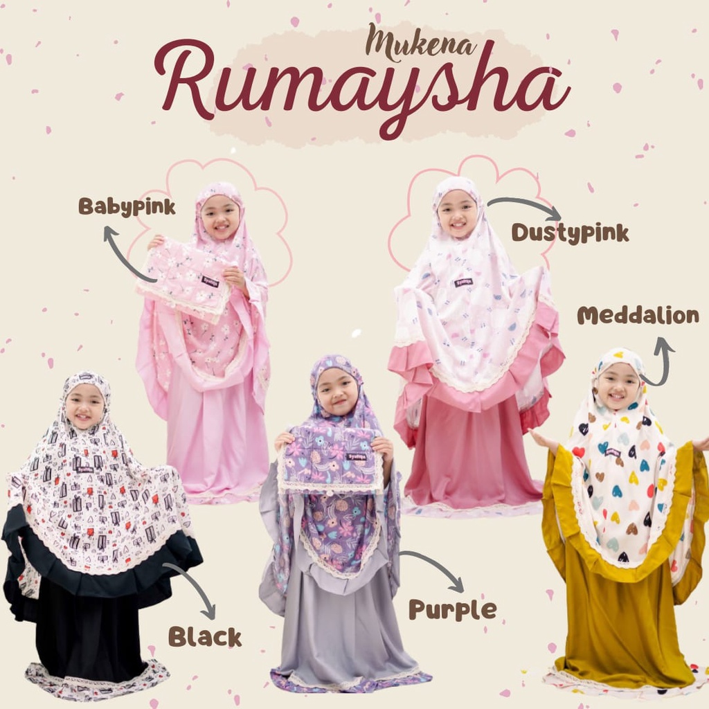 Mukena Rumaysha by Syafiqa Hijab