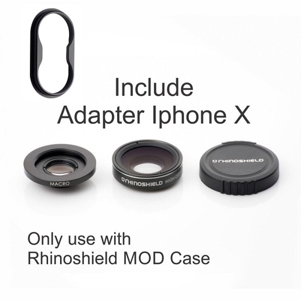 Rhinoshield lens adapter for iphone x