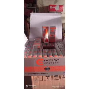 

Lem korea EXCELENT 1 pack isi 50 pcs