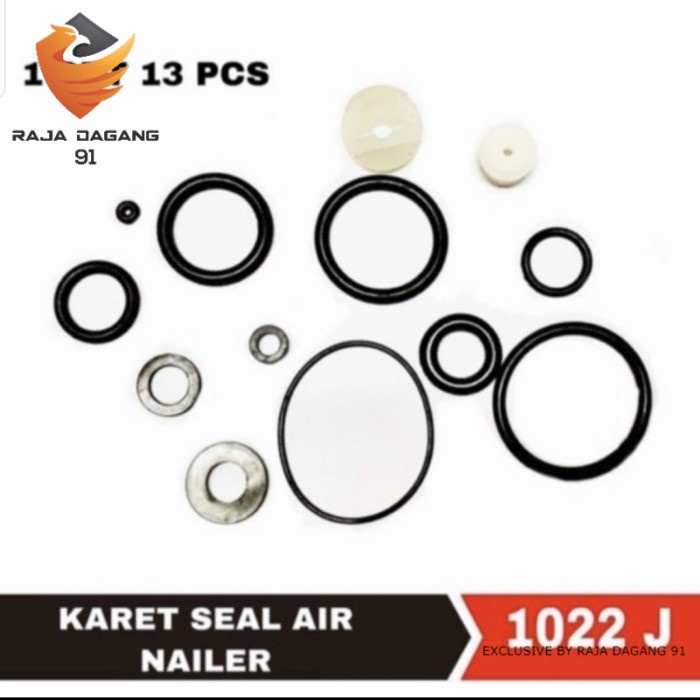 

Seal karet air nailer 1022j 1022 j sil oring ring set mesin staples - GRATIS ONGKIR