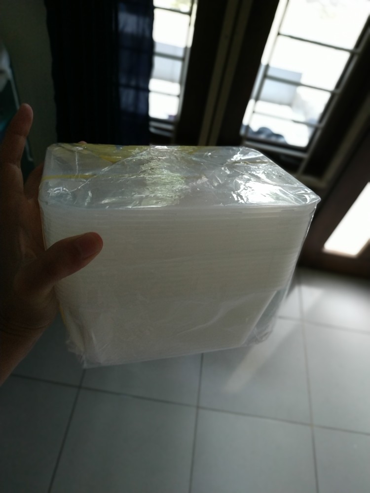 Food Container Kotak Box Makanan Wadah Plastik Thinwall - 1000ml