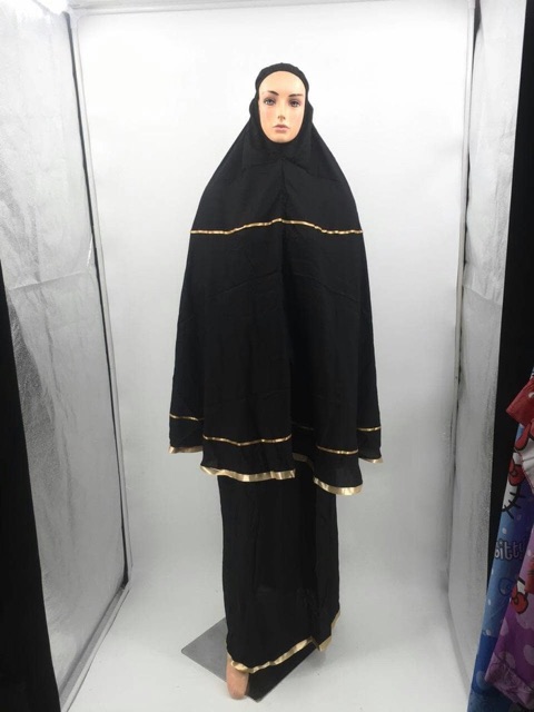 Mukena bali pita polos
