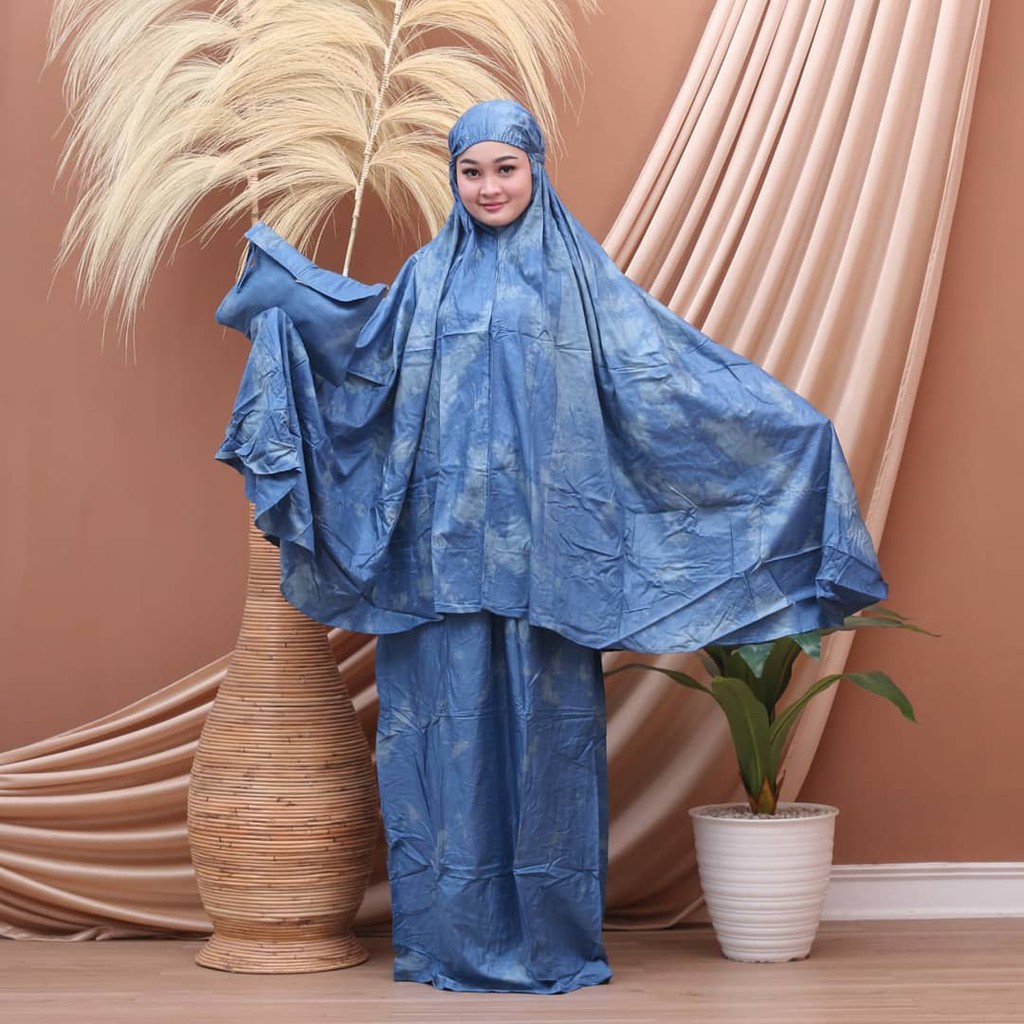 Mukenah Rayon// Mukena Bali Rayon jumbo Syar'i Muslimah Bahan Rayon 84/54