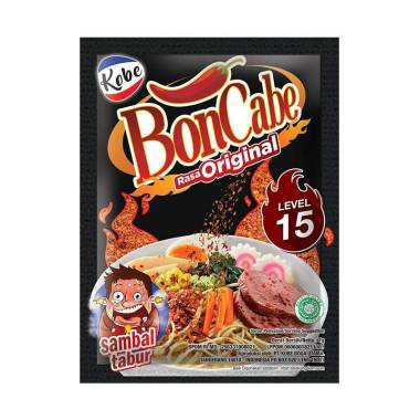 

Bon Cabe Level 15 dan 30, kemasan sachet