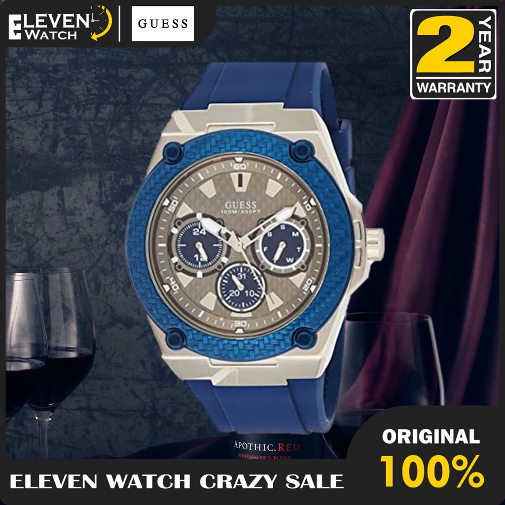 Jam Tangan Pria Guess W1049G1  Garansi 2 Tahun