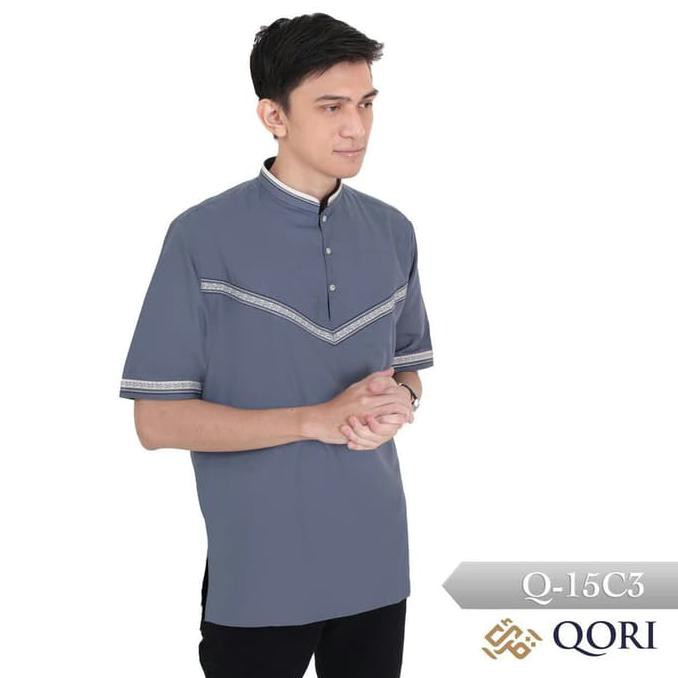 Baju Koko Muslim Pria Model Terbaru Dan Termurah Qori 04